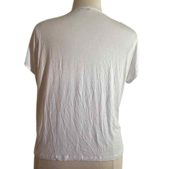 INC Long Sleeve Eyelet Twist-Front Top 2X - Picture 3 of 3